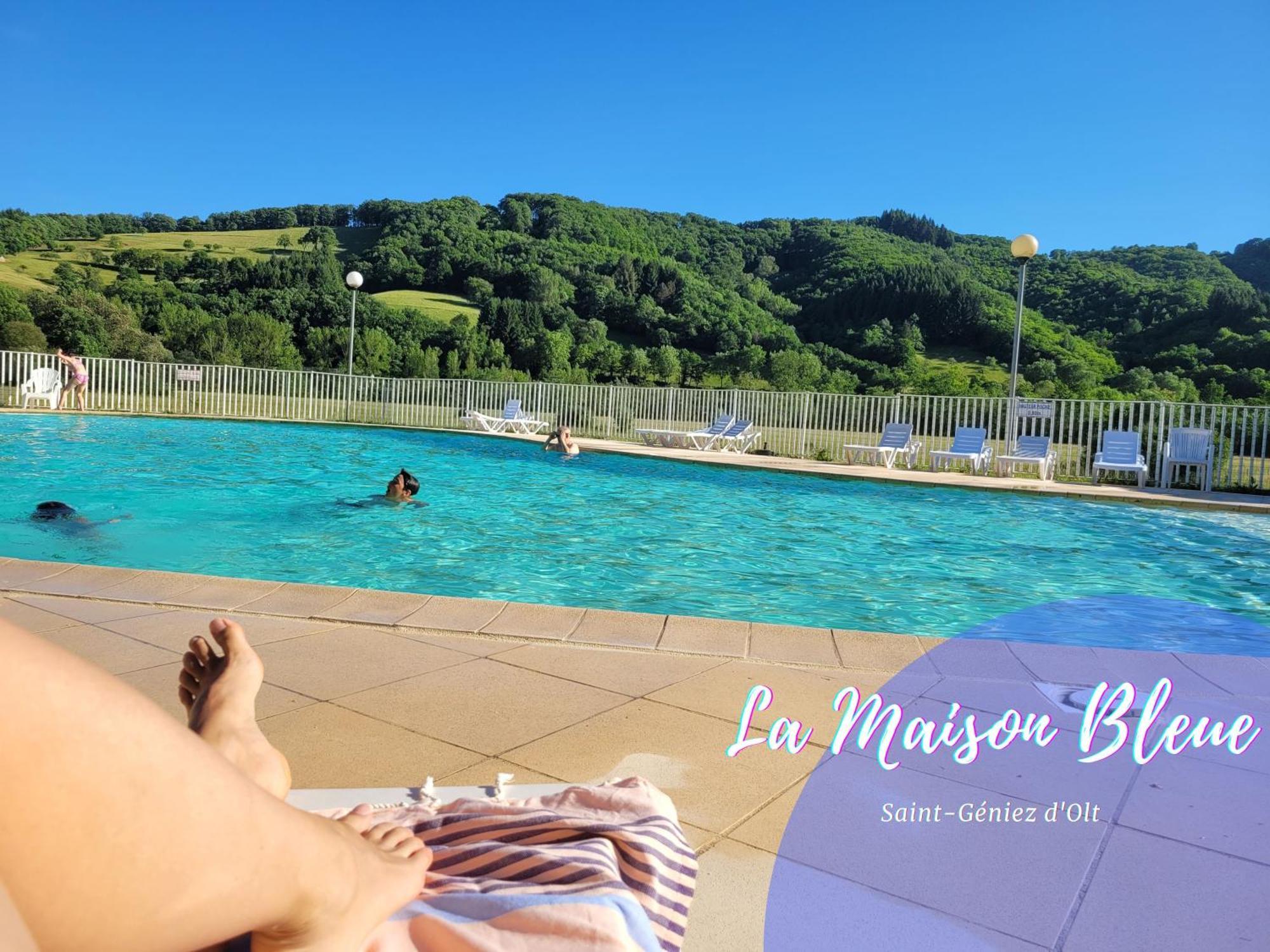Au 11 T3 Duplex, Village Vacances, Piscines, Parking Saint-Geniez-dʼOlt Exteriör bild